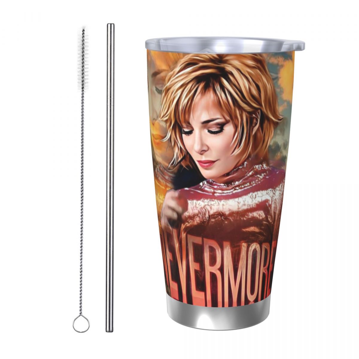 Flask Stainless Steel - Mylene Farmer Nevermore 20oz Cangkir Kopi