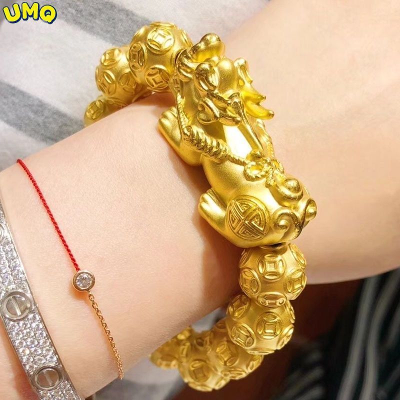 Bracelet Beaded Men - Direkomendasikan berlapis 100% emas asli 24k