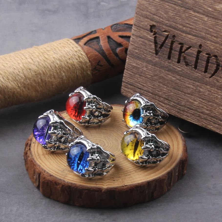 Men Accessories Evil Eye - Cincin mata jahat biru Turki beruntung