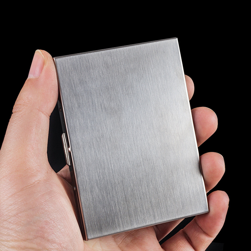 Men Accessories Usa - Kotak rokok ramping lipat bergaya dari