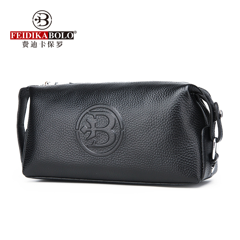 Men'S Accessories Wallet - Tas Clutch Pria Kulit Sapi Merek