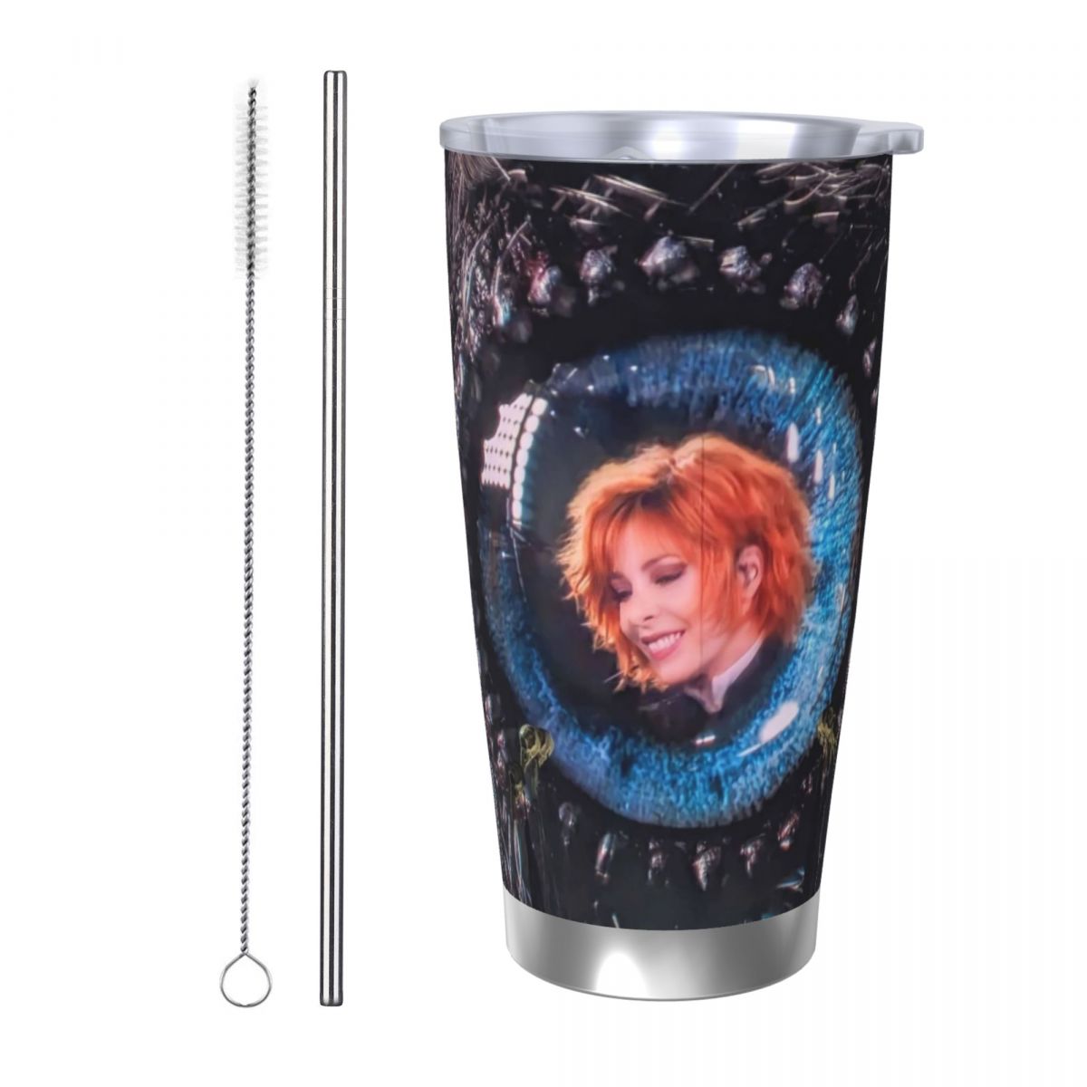 Flask Stainless Steel - Mylene Farmer Nevermore 20oz Cangkir Kopi