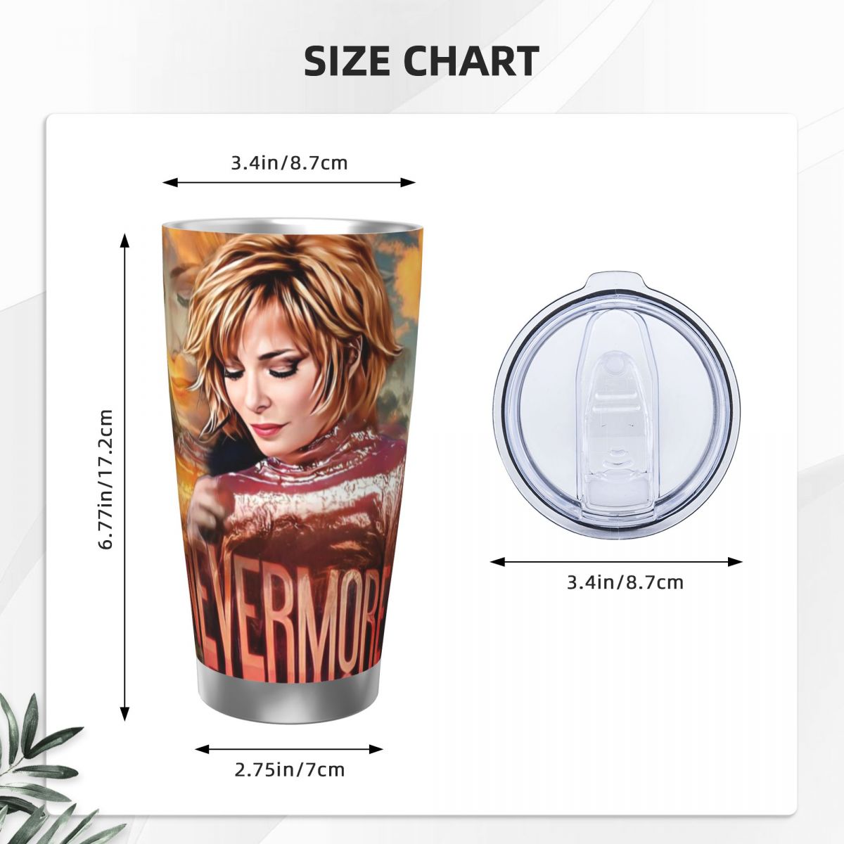 Mylene Farmer Nevermore 20oz C - Flask Stainless Steel ulasan dan harga
