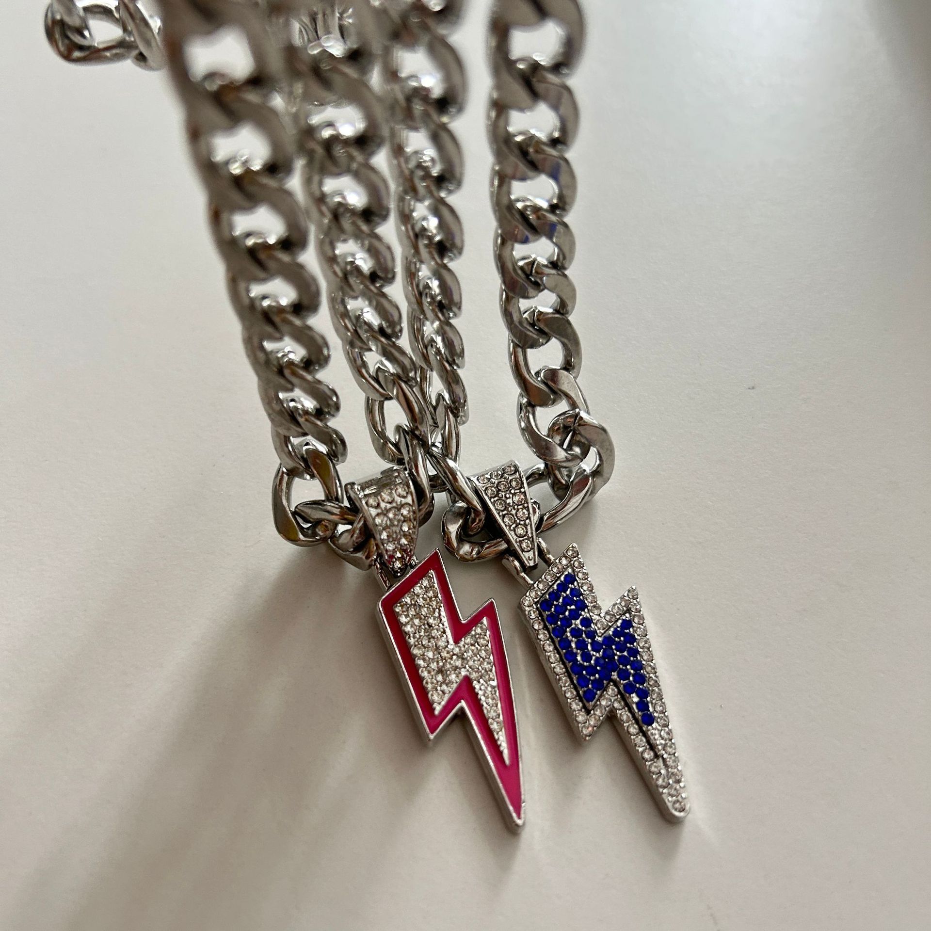 Kalung rantai Kuba gaya hip-ho - Men'S Accessories Instagram ulasan dan harga