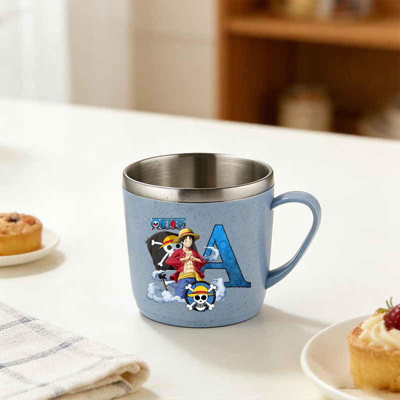 Gelas Air One Piece Motif Anim - Flask Stainless Steel ulasan dan harga