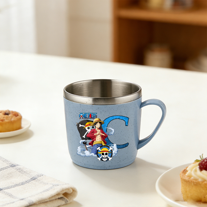 Gelas Air One Piece Motif Anim - Flask Stainless Steel ulasan dan harga