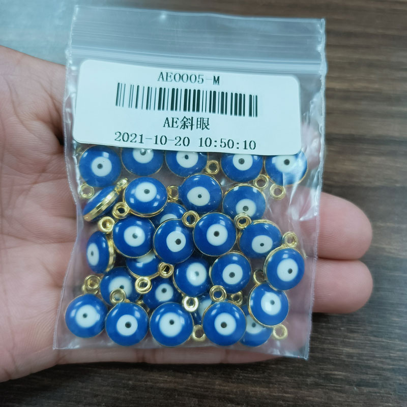 100pcs Liontin Mata Iblis Turk - Men Accessories Evil Eye ulasan dan harga