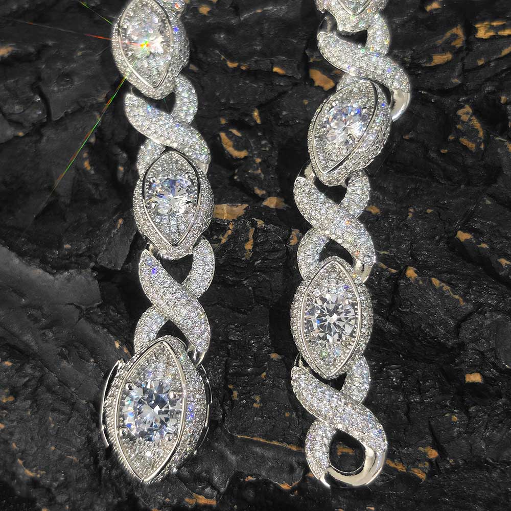 Kalung Rantai Cuban Infinity M - Men Accessories Evil Eye ulasan dan harga