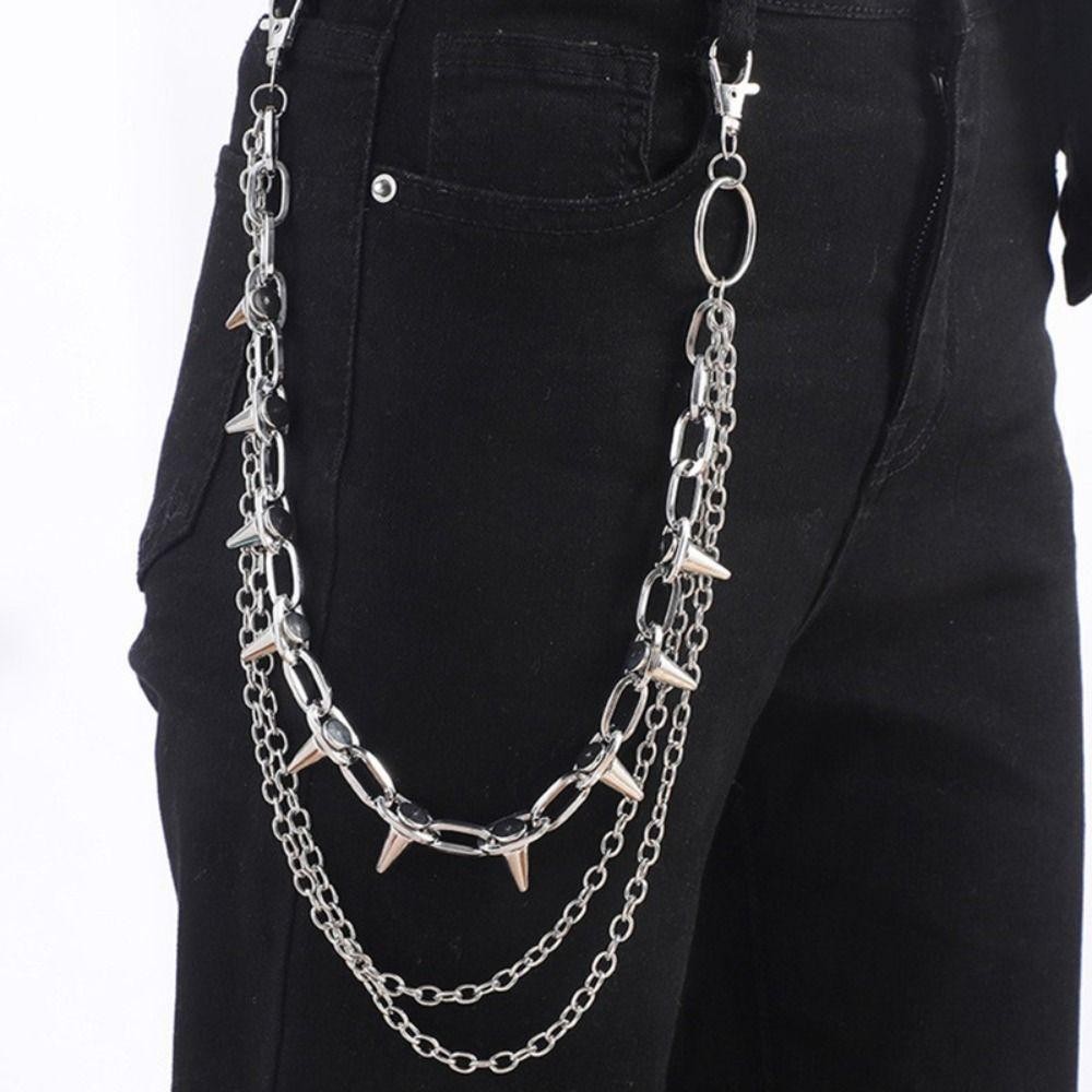 Rantai Pinggang Unisex Hip Hop - Men'S Accessories Wallet ulasan dan harga