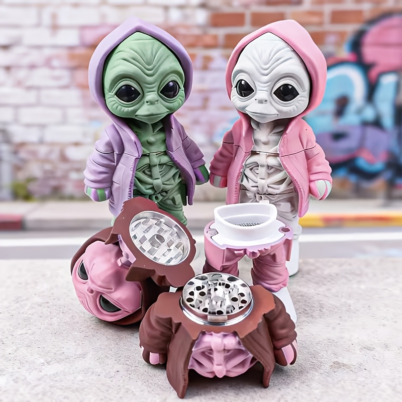 Penggiling Herbal Alien Lucu,  - Men Accessories Usa ulasan dan harga