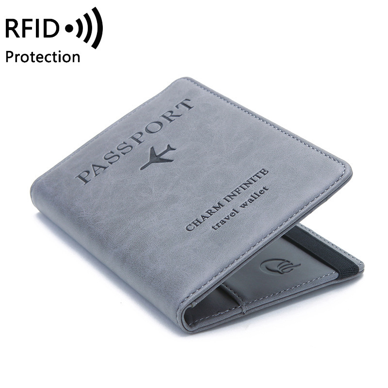 Tempat Paspor Kulit PU Uniseks - Men'S Accessories Wallet ulasan dan harga