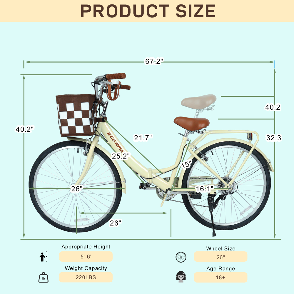 A26285B Sepeda Lipat Kota 26 I - Men Accessories Usa ulasan dan harga