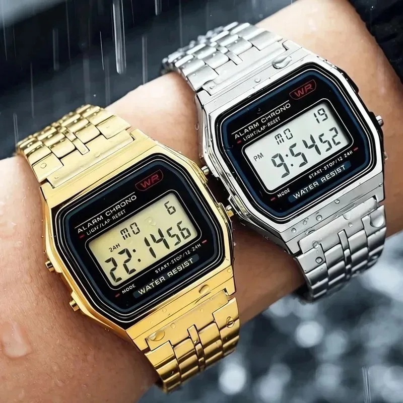 F91W Jam Tangan Tahan Air Retr - Men'S Accessories Display ulasan dan harga