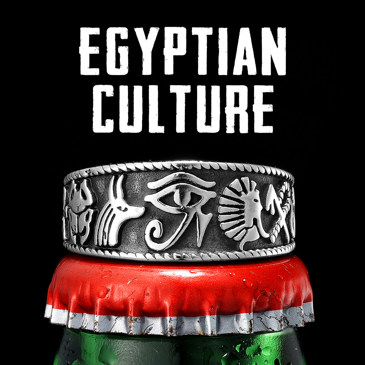 Mesir Firaun Eye of Horus cinc - Men'S Accessories Jewelry Egypt ulasan dan harga