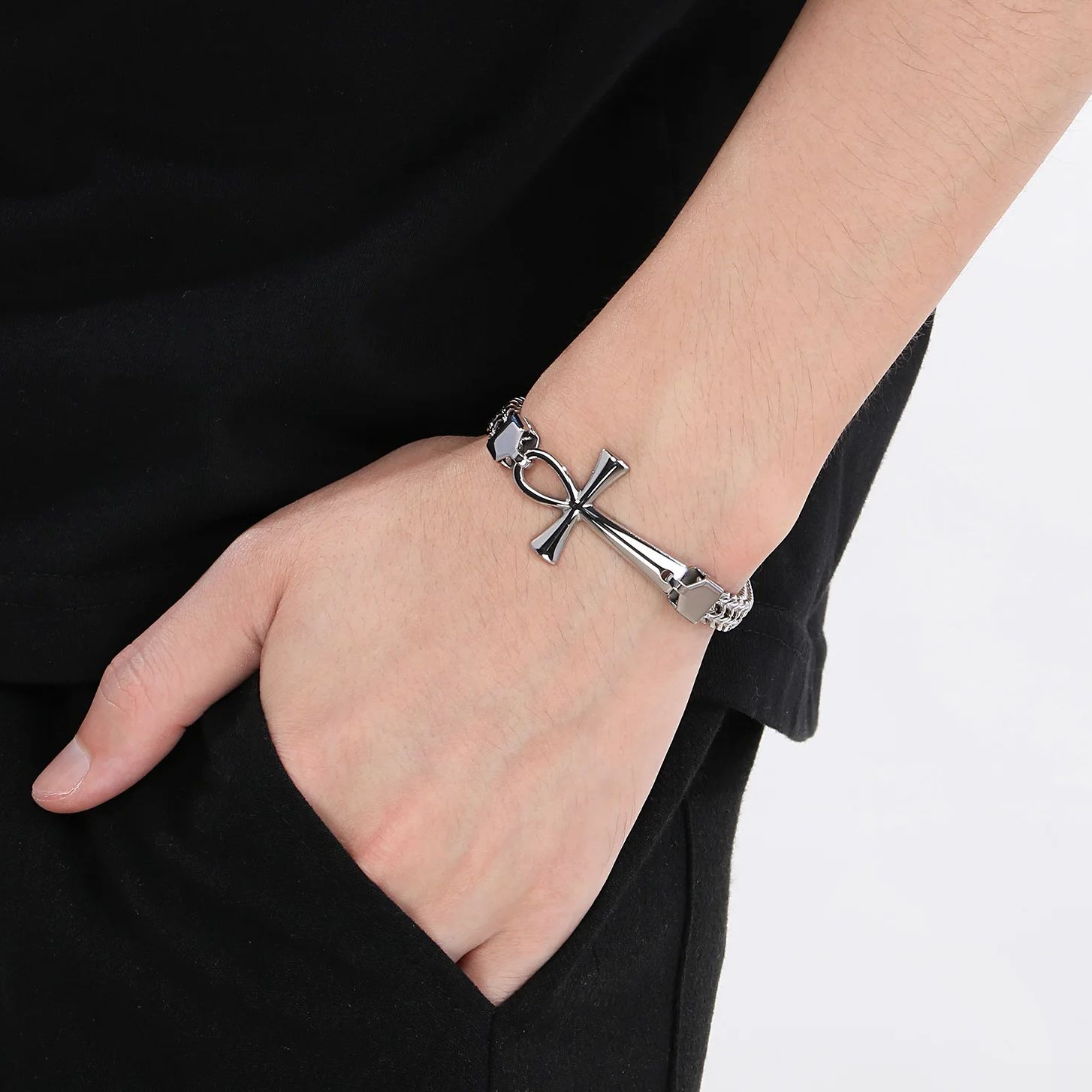 HaoYi cincin liontin Mesir unt - Men'S Accessories Jewelry Egypt ulasan dan harga