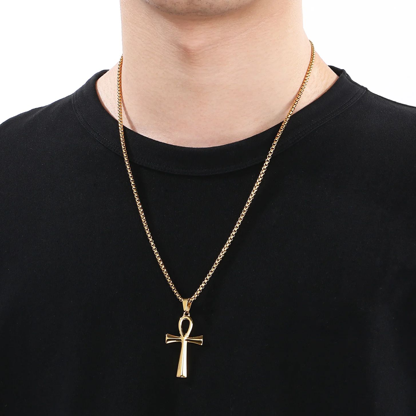 HaoYi cincin liontin Mesir unt - Men'S Accessories Jewelry Egypt ulasan dan harga