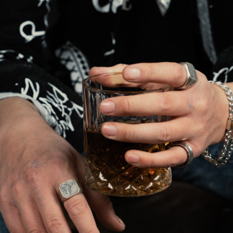 Cincin Retro Mesir Anubis Horu - Men'S Accessories Jewelry Egypt ulasan dan harga