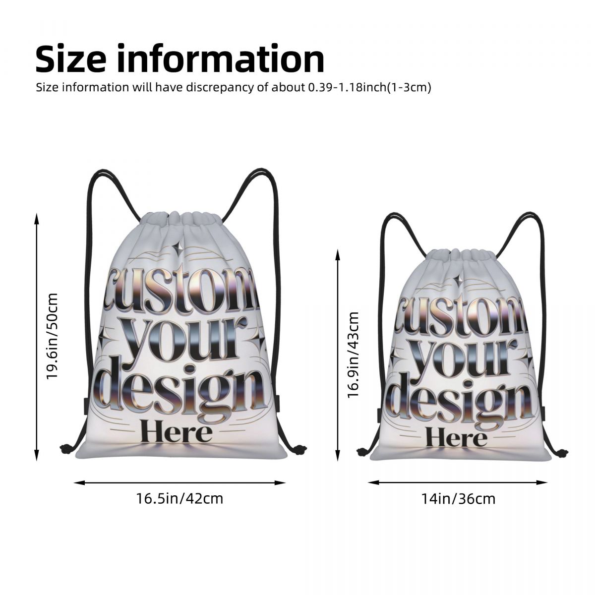 Tas Ransel Serut dengan Teks L - Men Accessories Photos ulasan dan harga