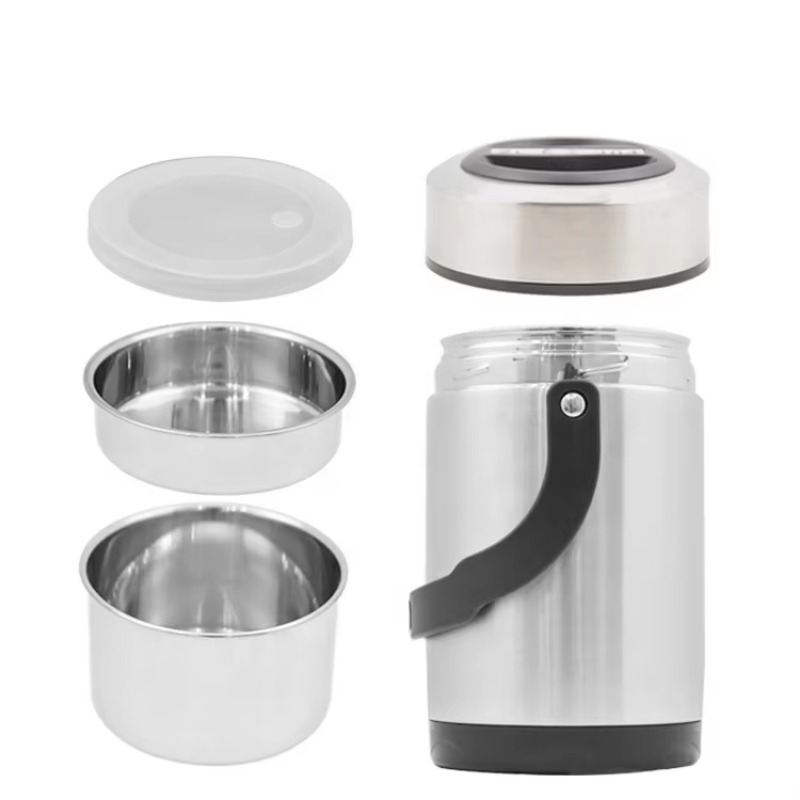 Kotak Makan Bento Termal Vakum - Flask Stainless Steel ulasan dan harga