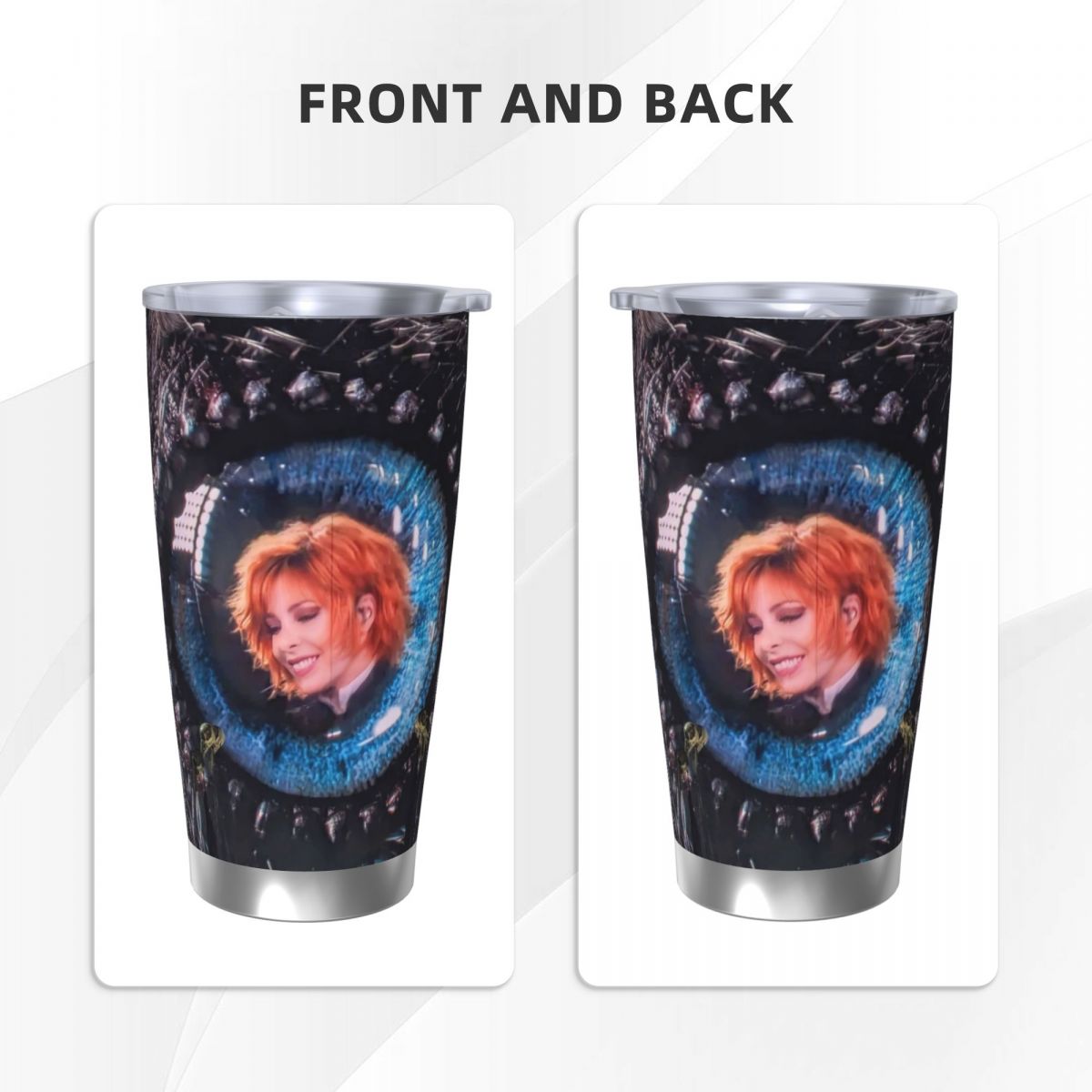 Mylene Farmer Nevermore 20oz C - Flask Stainless Steel ulasan dan harga