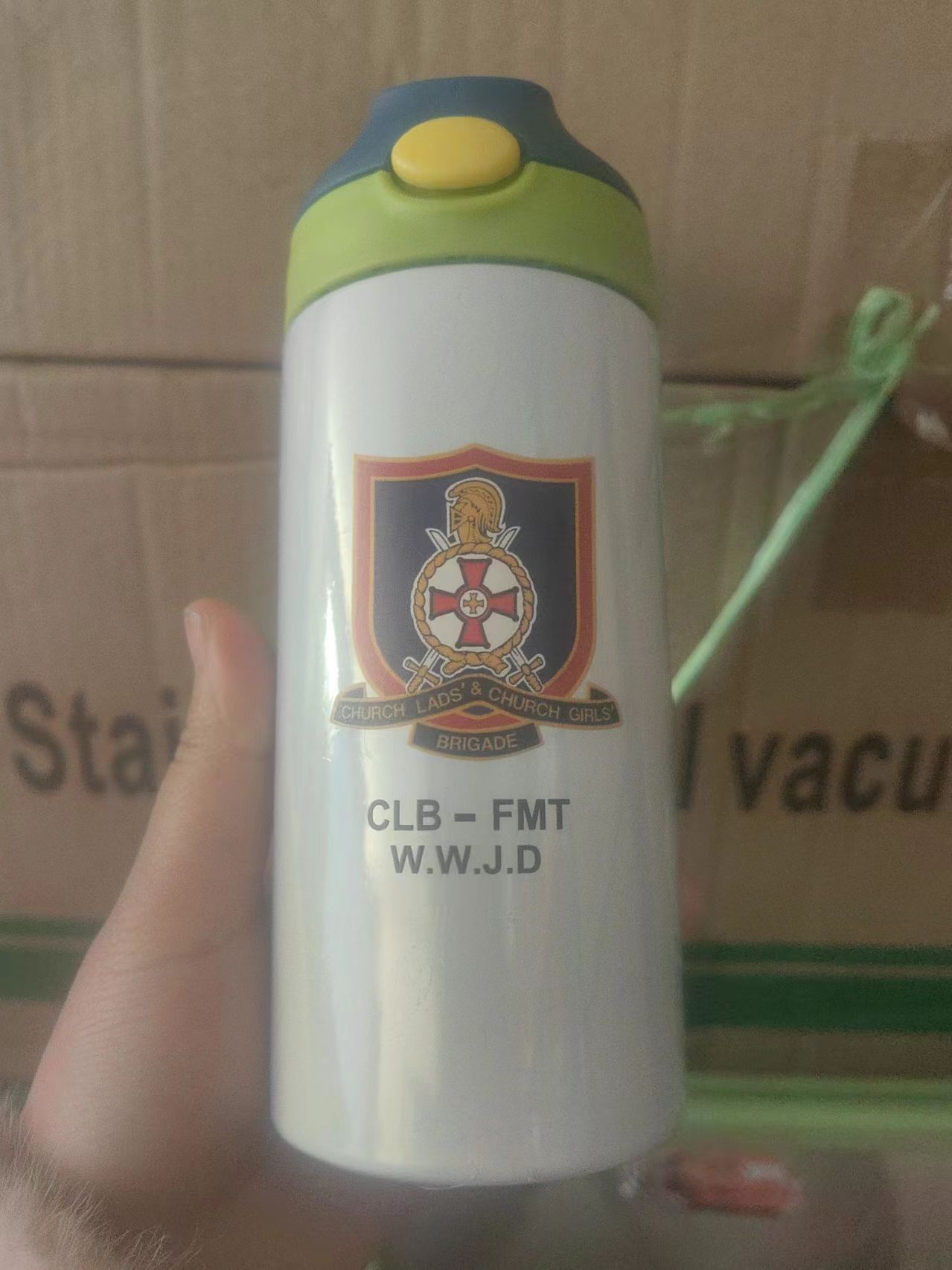 Botol Minum Anak Custom LOGO P - Flask Stainless Steel ulasan dan harga
