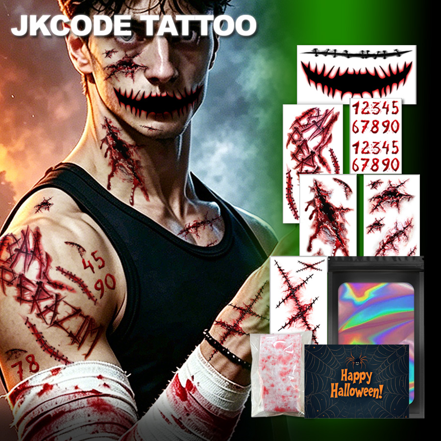 Kostum Horor Halloween, Kotak  - Men Accessories Combo Gift ulasan dan harga
