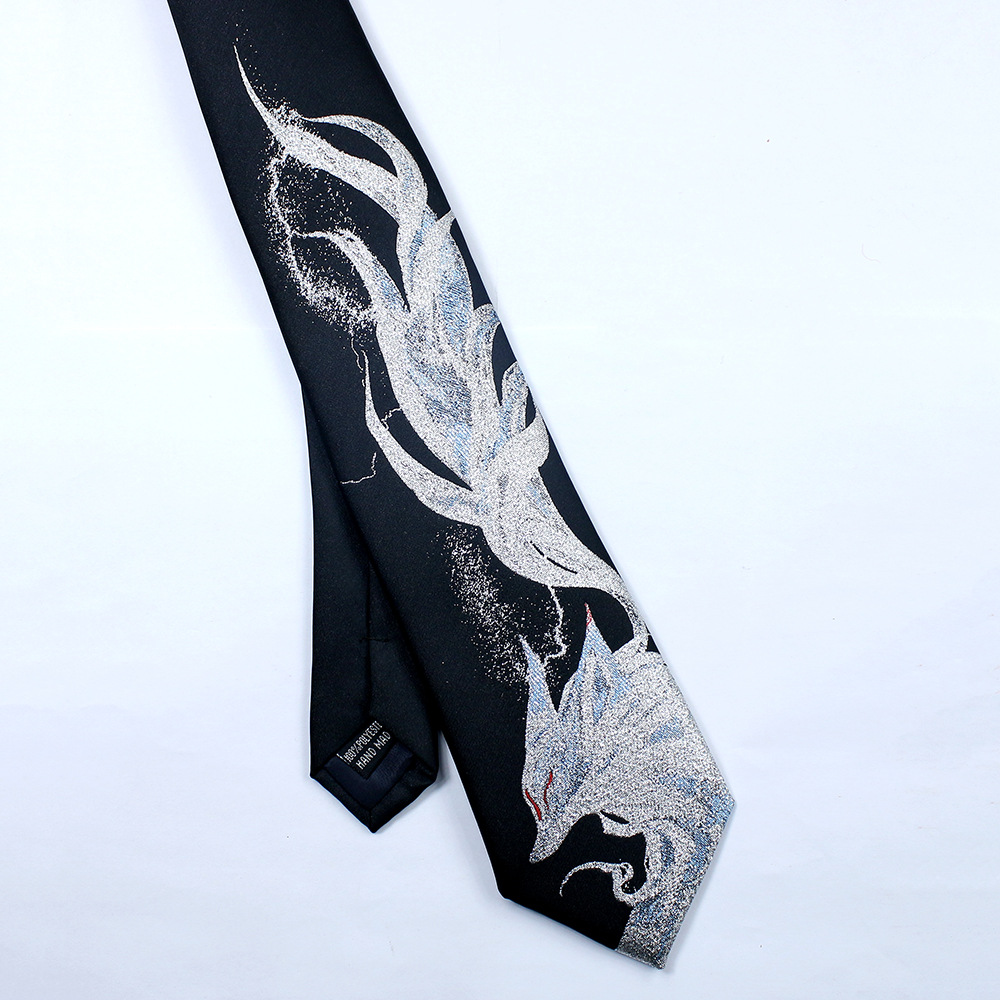 Dasi Bermotif Rubah Ekor-Sembi - Men Accessories Photos ulasan dan harga